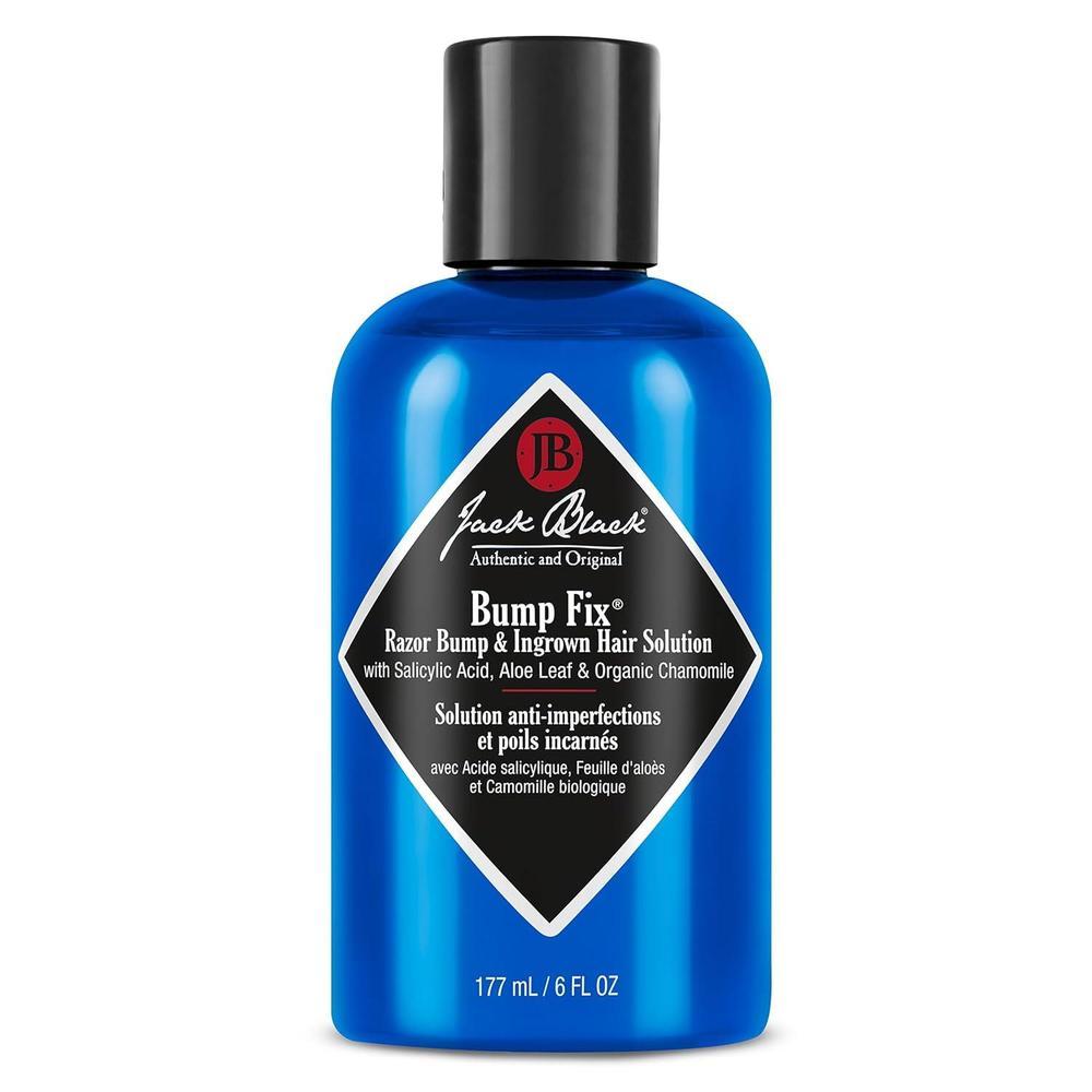Jack Black Bump Fix Razor Bump & Encarnado Solución para el cabello, tratamiento hidratante para acné y vellos encarnados