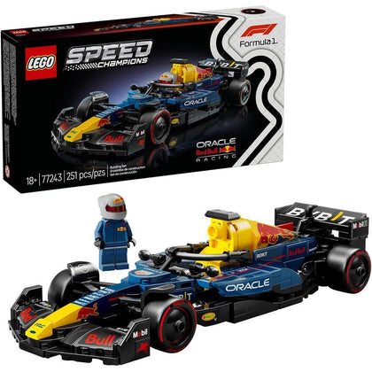 LEGO Speed Champions Oracle Red Bull Racing RB20 F1 - Construcción para adultos con características realistas