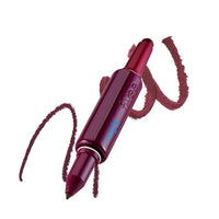 Fwee Lip Liner Dual Color De Larga Duración, Acabado Satinado Y Mate Púrpura 1.2g