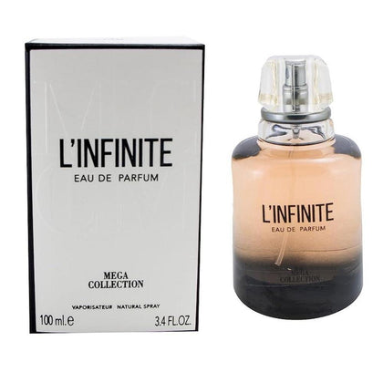 Ard Al Zaafaran Mega Collection L'infinite Eau De Parfum Spray para mujer, fragancia floral y afrutada