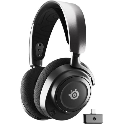 SteelSeries Arctis Nova 7 - Auriculares Inalámbricos Multiplataforma Para Juegos, Controladores Magnéticos De Neodimio, 2.4 GHz + Bluetooth, Batería USB-C De 38 Horas, Micrófono ClearCast