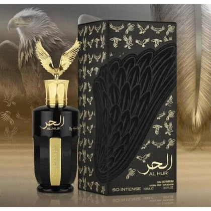 Ard-Al Zaafaran Al Hur So Intense Eau de Parfum en espray para hombre, fragancia oriental duradera