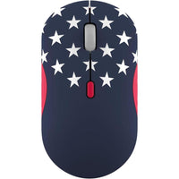 Lenovo Mouse silencioso Bluetooth 350, diseño ergonómico ambidiestro inalámbrico, Bluetooth 5.3, duración de batería 36 meses, reciclado