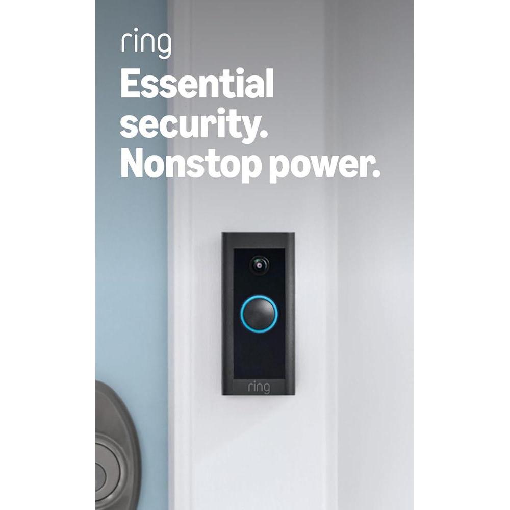 Ring Video Doorbell Wired con cámara HD, detección de movimiento avanzada, comunicación bidireccional y alertas en tiempo real, compatible con Alexa