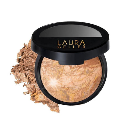 Base Iluminadora Laura Geller Baked Balance-N-Glow Mediano Cobertura de Ligera a Transparente Satinado
