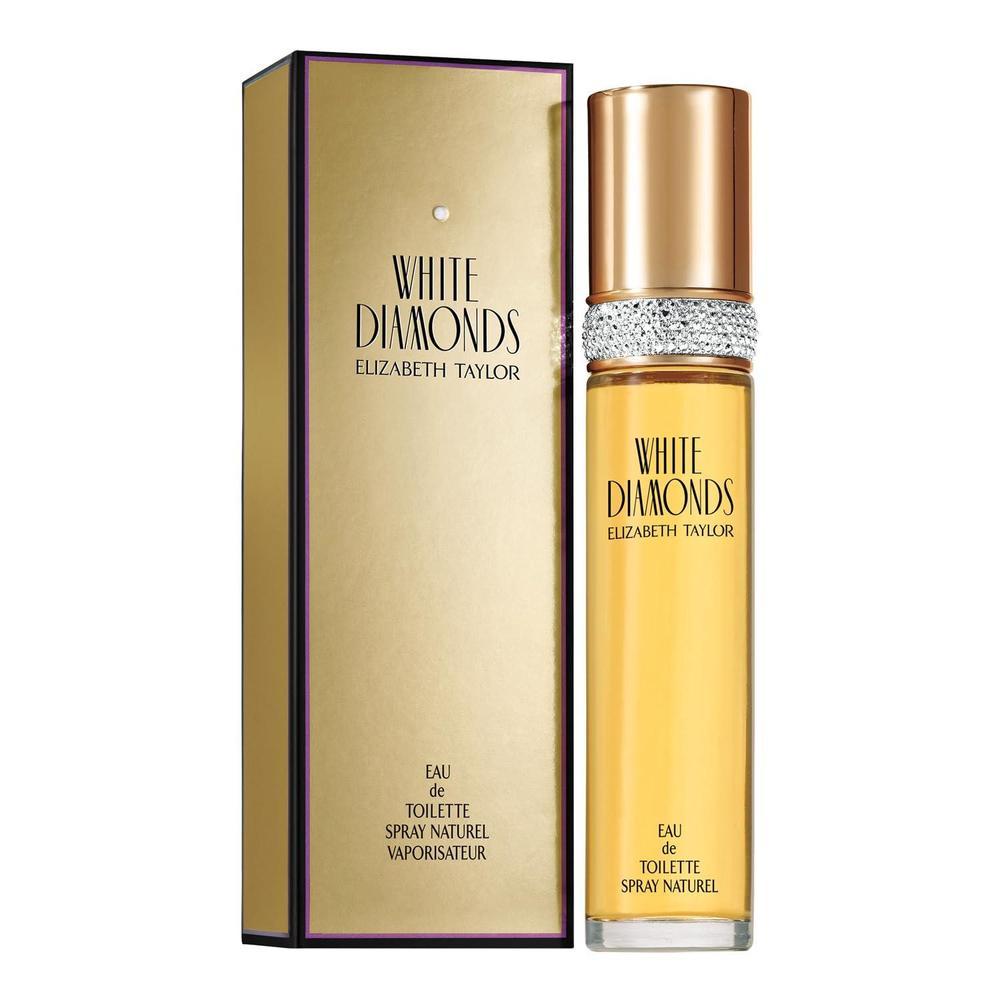 Perfume para mujer Elizabeth Taylor White Diamonds, esencia duradera para uso diario con fragancia floral