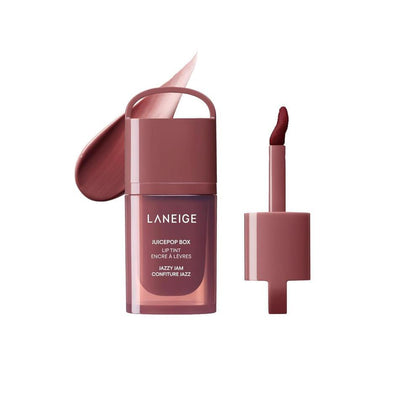 LANEIGE Tinte labial JuicePop: hidratación 12 horas, color edificable, brillo nutritivo. Labial K-Beauty para confort duradero