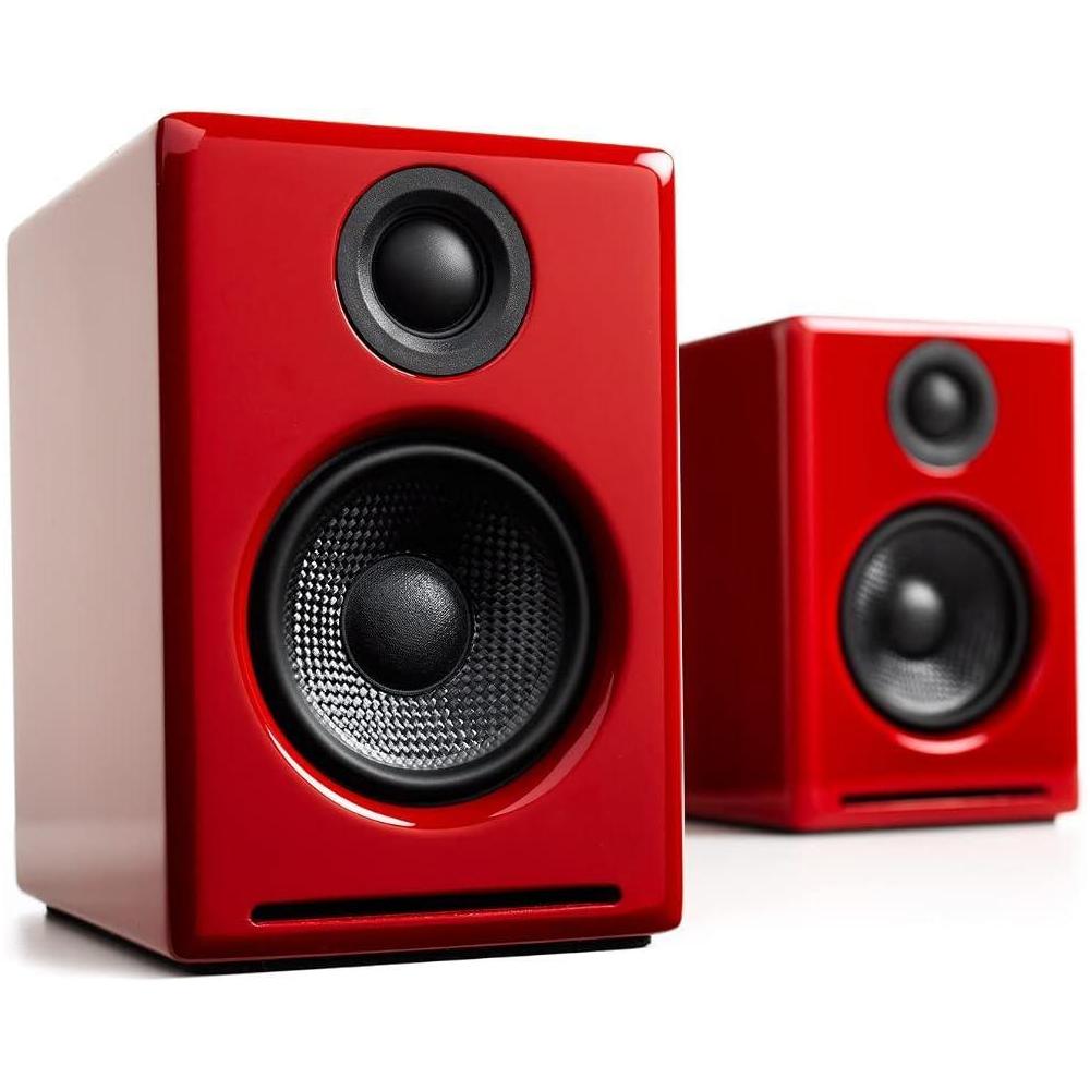 Audioengine A2+ Altavoces Bluetooth de 24 bits, 60 Watts para Computadora y Juegos en PC MAC Laptop Tablet
