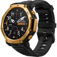 Reloj inteligente Amazfit T-Rex 3 Pro con pantalla AMOLED de zafiro, bisel de titanio y GPS de doble banda