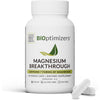 BIOptimizers Magnesium Breakthrough con 7 Formas: Glicinato, Malato, Citrato - Apoyo para Sueño y Función Cognitiva