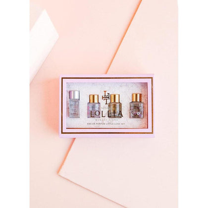 Lollia Little Luxe Eau de Parfum Bundle con sofisticadas notas de fragancias ruborizadas y modernas