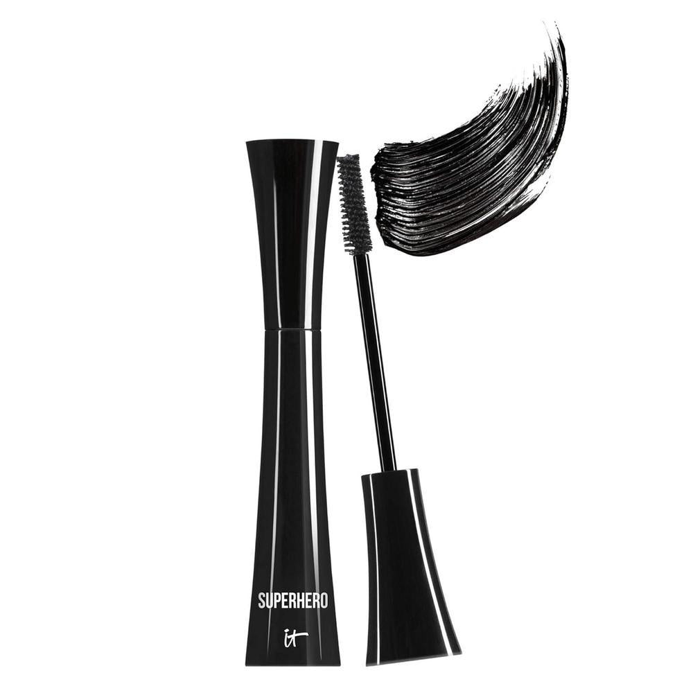 Máscara De Pestañas IT Cosmetics Superhéroe, Voluminizadora Y Alargadora Negra