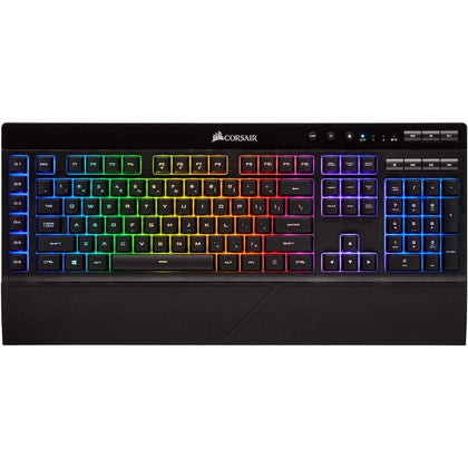 Teclado inalámbrico para juegos K57 RGB, tiempo de respuesta menor a 1 ms con Slipstream Wireless, USB, Bluetooth, cable y teclas RGB retroiluminadas individualmente