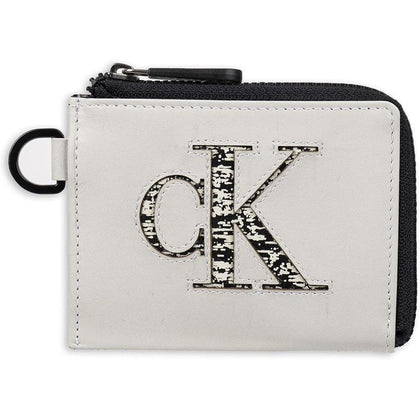 Calvin Klein Cartera de cuero RFID minimalista para hombre, elegante y organizada, con ranuras para tarjetas y tecnología de bloqueo RFID