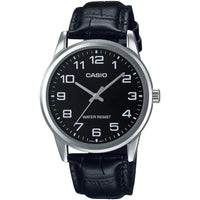 Reloj de pulsera Casio para hombre MTP-V001L-1BUDF en blanco con movimiento de cuarzo y resistencia al agua