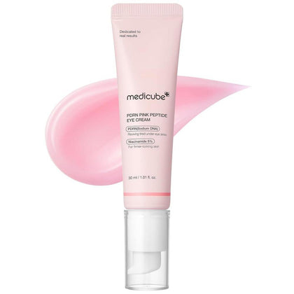 Suero Para Ojos Medicube Con PDRN De Salmón, Péptidos Rosados, Retinol Y Niacinamida 15ml