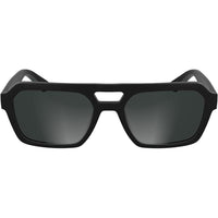 Calvin Klein Jeans CKJ25603S, gafas de sol rectangulares para hombre, color negro mate, tamaño único, estilo ecológico