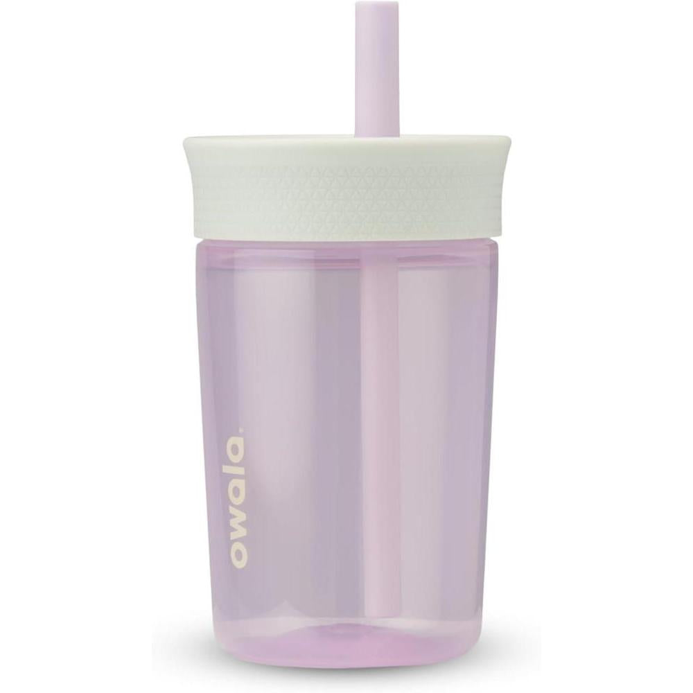 Botella plástica libre de BPA para niños con pajilla resistente a derrames, fácil de limpiar, ideal para viajes, apta para lavavajillas