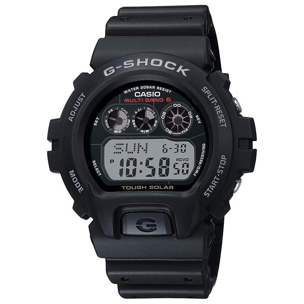 G-Shock GW6900-1 reloj solar deportivo negro y resistente para hombre, perfecto para un estilo de vida activo