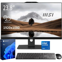 MSI Modern Business All-in-One Desktop con Intel Core 7, pantalla táctil, 32GB RAM, 1TB SSD, HDMI, Windows 11 Pro, y periféricos inalámbricos
