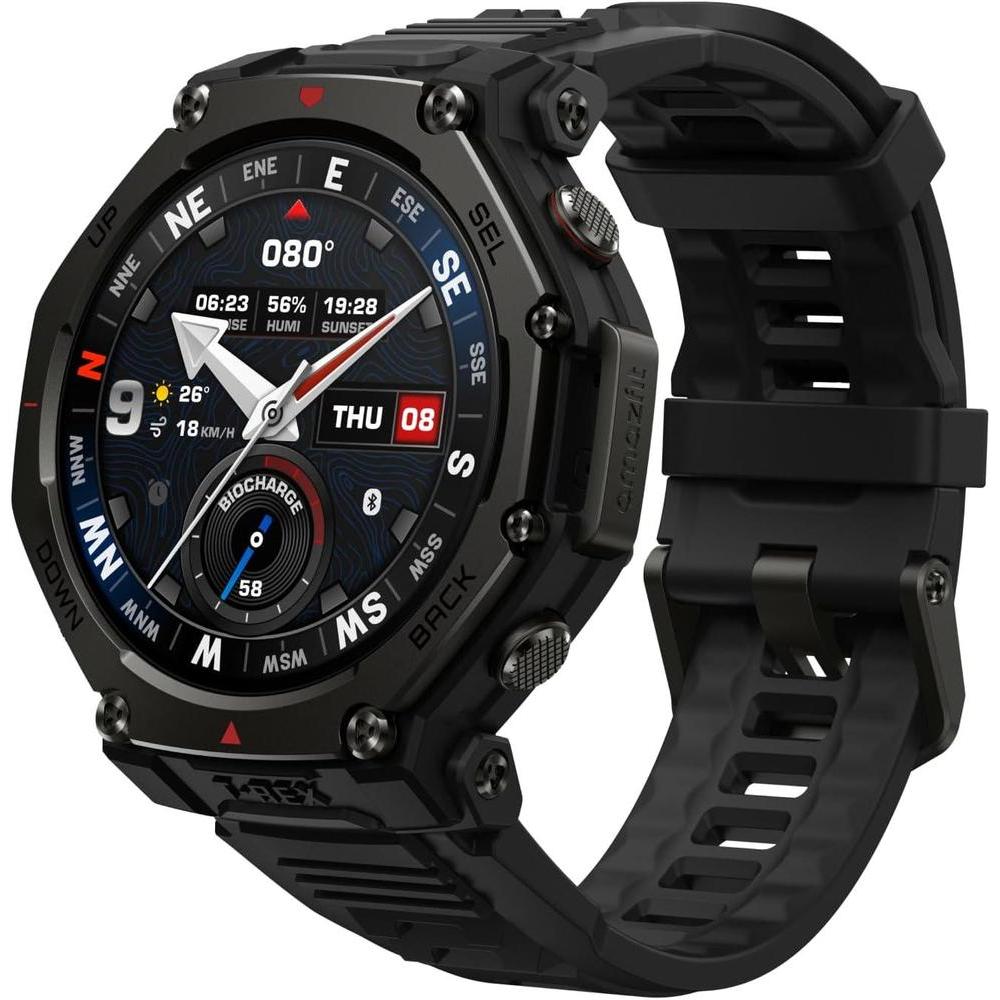Amazfit T-Rex 3 Pro - Reloj inteligente ultra resistente con pantalla de zafiro, GPS preciso y batería de 25 días