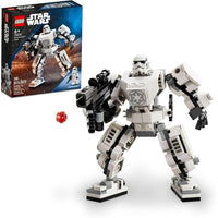 LEGO Star Wars Stormtrooper Mech 75370 coleccionable para niños con cabina, bláster y minifigura icónica