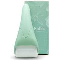 ROSELYNBOUTIQUE Rodillo de Hielo para Rostro contra Arrugas, Líneas Finas, Hinchazón, Masajeador Facial, Herramienta de Cuidado de la Piel, Regalo de Autocuidado para Hombres y Mujeres (Verde)