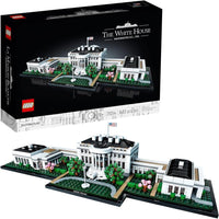 LEGO Architecture: Construcción de La Casa Blanca, set creativo para adultos y adolescentes, icónica oficina presidencial
