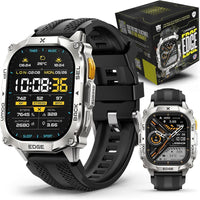 Smartwatch CARBINOX Edge con AMOLED, Bluetooth, resistente al agua, GPS y llamadas para Android e iOS