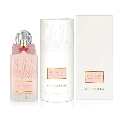 Rasasi Eshq - Aerosol integral para mujer, fragancia fresca y floral con notas de mandarina y almizcle