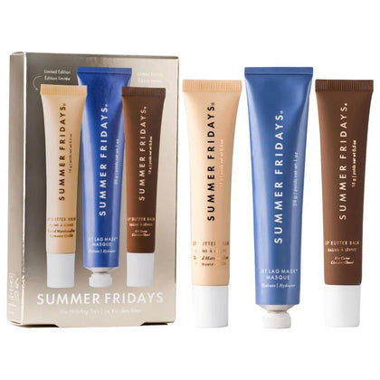 The Holiday Trio Set con Lip Butter Balm en Hot Cocoa & Toasted Marshmallow