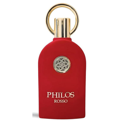 Maison Alhambra Philos Rosso para mujer - Perfume aromático y elegante, ideal día y noche, con frambuesa, jazmín y vainilla