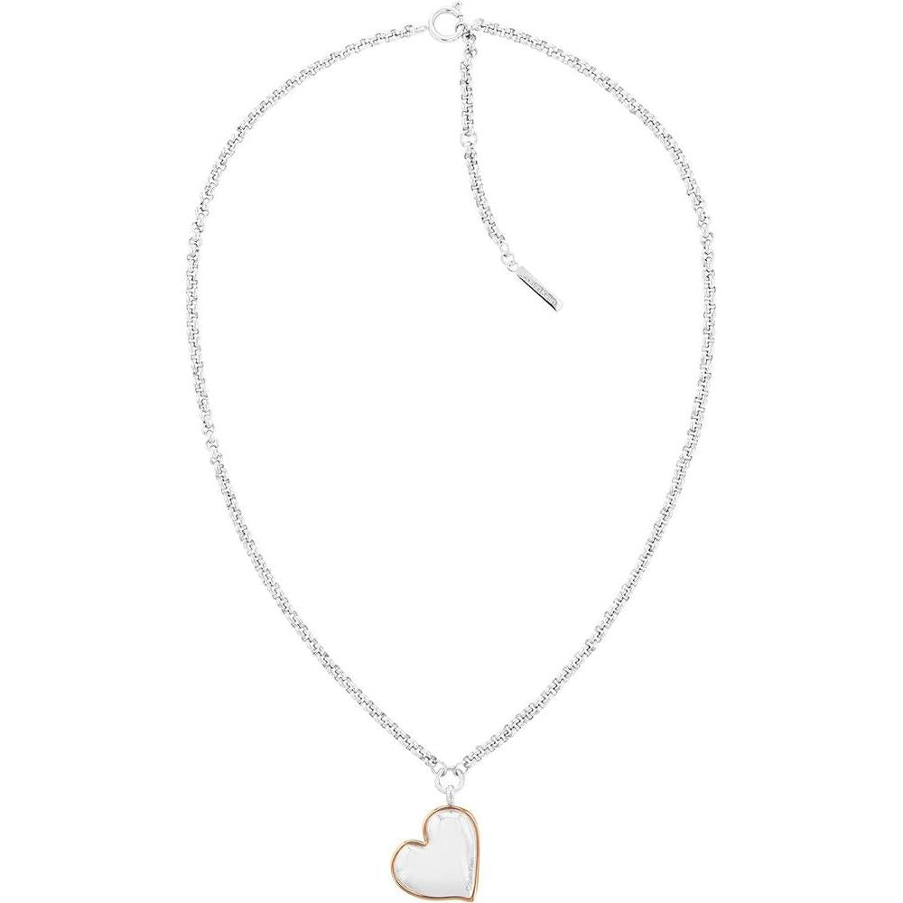 Collar con cierre de pinza de langosta para mujer de acero inoxidable de Calvin Klein