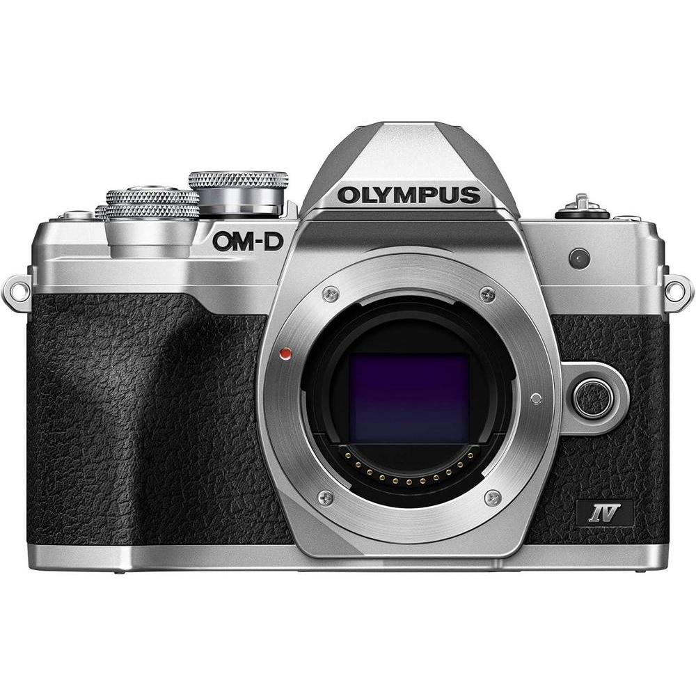 OM System Olympus E-M10 Mark IV Plata Cámara 20MP Estabilización De Imagen 4K Wi-Fi