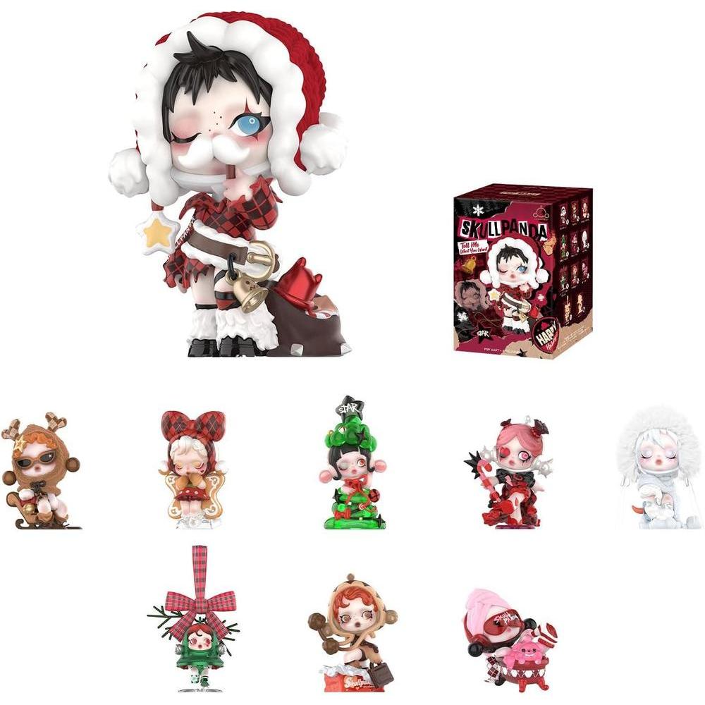 POP MART SKULLPANDA - Figuras coleccionables de la serie Wishing