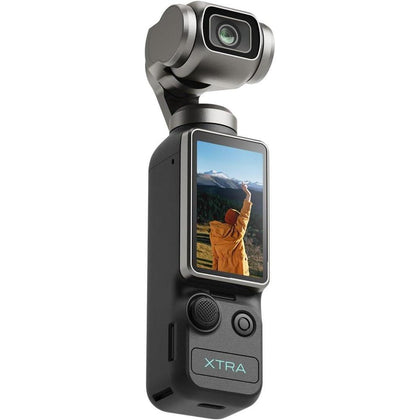 Cámara Xtra Muse para vlogging con sensor CMOS, 4K a 120fps, estabilizador de 3 ejes y seguimiento de cara/objetos