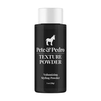 Pete & Pedro Polvo texturizante y voluminizador para hombres y mujeres, añade volumen, textura, acabado mate y sujeción