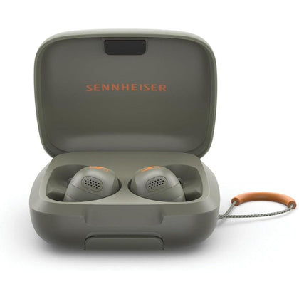 Sennheiser Momentum - Auriculares Deportivos Con Ajuste De Sonido Y ANC Adaptativo, Ajuste Seguro, Batería 24 Horas