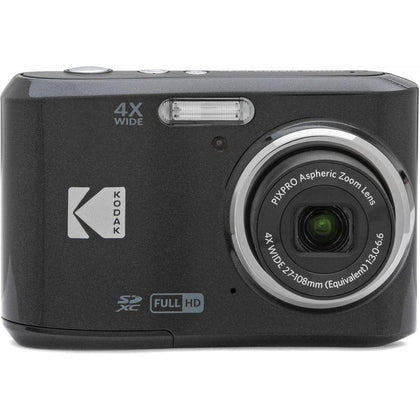 KODAK PIXPRO Friendly Zoom FZ45-BK - Cámara digital de 16 MP con zoom óptico 4X y pantalla LCD (negro)