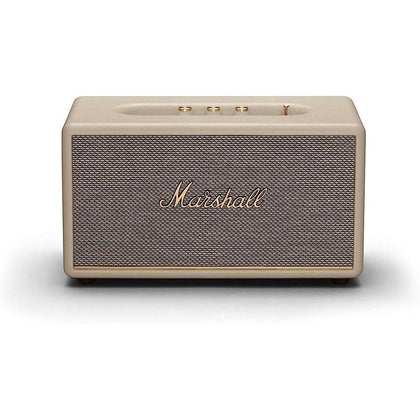 Altavoz Bluetooth Marshall Stanmore III, sonido potente y claro, ideal para espacios grandes o pequeños, con controles avanzados