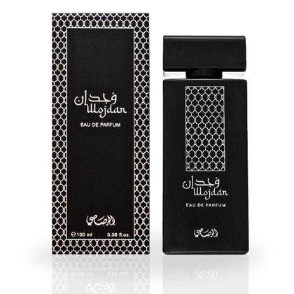 RASASI Wojdan Eau De Parfum Hombre Spray - Perfume árabe con cálida fragancia picante, floral y amaderada de larga duración