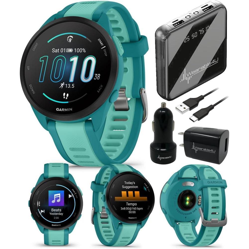 Garmin Forerunner 165 Music: Reloj Inteligente Para Correr Con Pantalla AMOLED Y Métricas De Entrenamiento