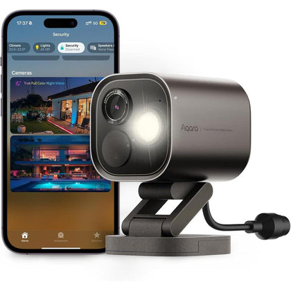 Aqara Hub de cámara G5 Pro PoE, seguridad nocturna color al aire libre, video HomeKit, detección local, Zigbee, Alexa, Google