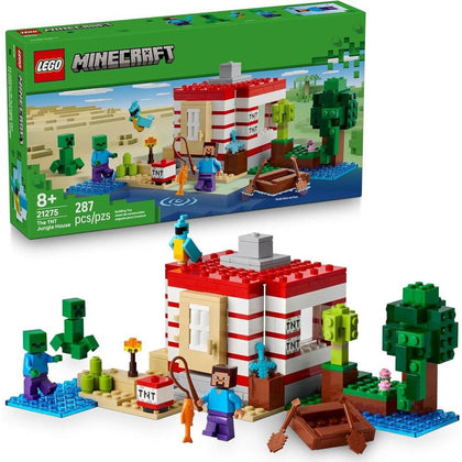 Juego de construcción LEGO Minecraft Casa del Árbol con TNT, para niños y niñas de 8 años en adelante, regalo ideal