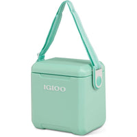 Enfriador estilo picnic Igloo aislado con correa ajustable, aislamiento MaxCold y tapa de bloqueo para acampada y pícnic
