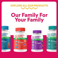 SmartyPants Gomitas Multivitamínicas para Mujer con Omega 3, Metilfolato, CoQ10, Vitaminas D3, C, B12, B6, A, K y Zinc, 90 Unidades