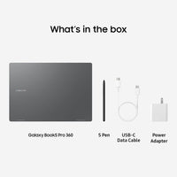 Samsung Galaxy Book5 Pro 360 Copilot+ PC, computadora AI con procesador Intel Core 7 Ultra, pantalla táctil 3K AMOLED, S Pen, 120Hz, Dolby Atmos