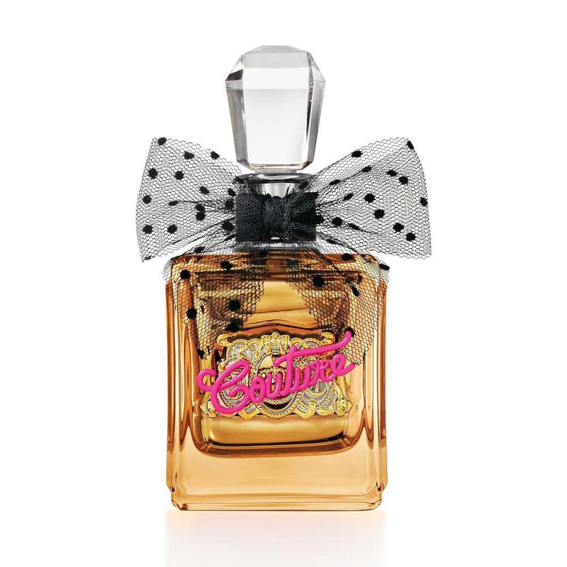 Juicy Couture Viva La Juicy Gold Eau De Parfum, Perfume para Mujer con Notas de Frutos Rojos Jugosos, Jazmín Sambac y Crema de Vainilla - Frutal y Dulce, EDP Spray