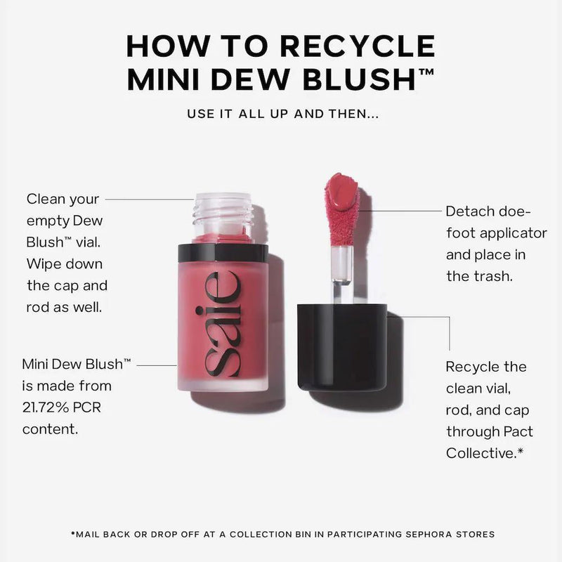 Mini Dew Blush Rubor Líquido en Crema