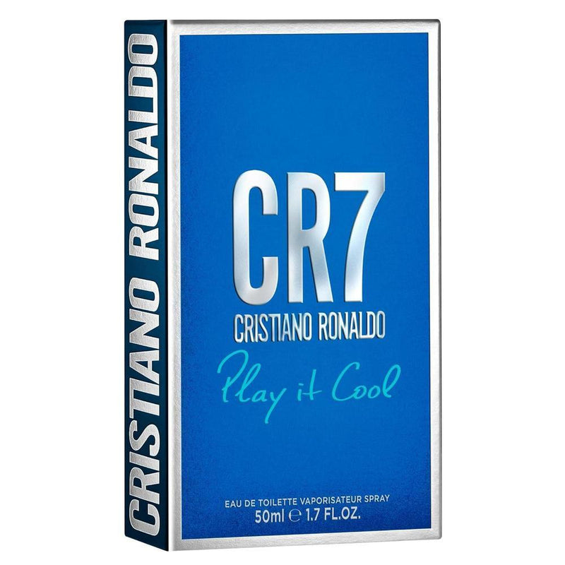 Cristiano Ronaldo CR7 Play It Cool Eau de Toilette para Hombre - Fragancia Fresca, Notas de Bergamota y Cardamomo